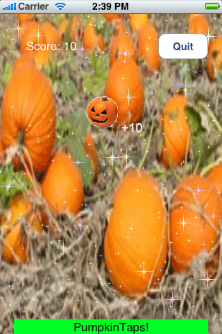 Screenshot Pumpkin Taps Screenshot Pumpkin Taps